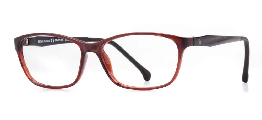 BENX FANTASIA Eyeglasses Teenage,Adult Woman Rectangular Full-Rimmed Grilamid (TR90) Unfiltered BXFNTS 1396-C.203